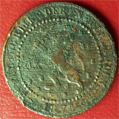 Лот: 7105636. Фото: 1. Нидерланды 1 цент 1878 г. Европа