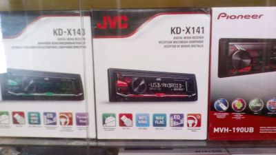 Лот: 10028549. Фото: 1. ресивер jvc 141 с usb. Автомагнитолы