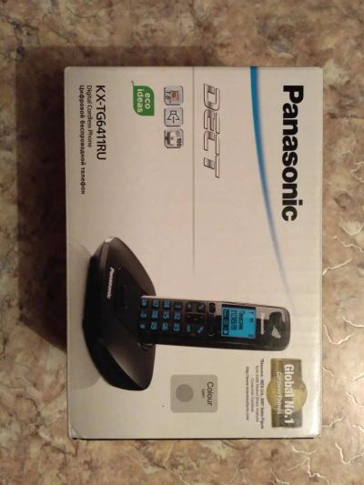 Лот: 8854237. Фото: 1. Телефон Panasonic KX-TG6411RU. DECT и радиотелефоны