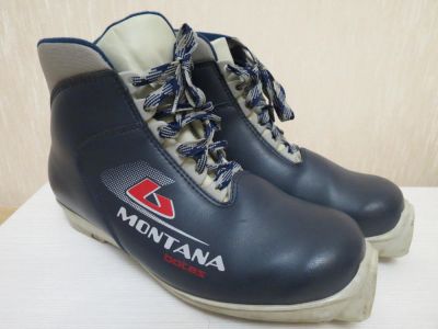 Лот: 11241248. Фото: 1. Ботинки для беговых лыж Montana... Ботинки