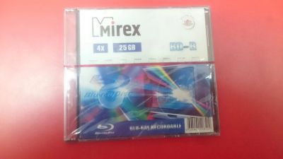 Лот: 10616414. Фото: 1. BD-R Mirex Blu-Ray Recordable... CD, DVD, BluRay