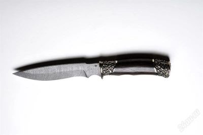 Лот: 1445927. Фото: 1. Нож "Анчар" дамасская сталь худ... Ножи, топоры