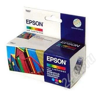 Лот: 720986. Фото: 1. картридж epson t037 оригинал. Картриджи, расходные материалы