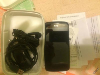 Лот: 5624995. Фото: 1. Htc desire 500 duos комплект обмен... Смартфоны