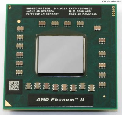 Лот: 10444391. Фото: 1. AMD Phenom II P820 1,8GHz hmp820sgr32gm. Процессоры