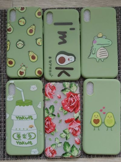 Лот: 15119798. Фото: 1. Чехлы с рисунком на IPhone 10. Чехлы, бамперы