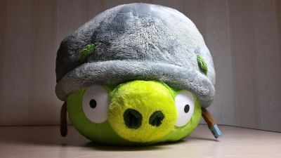 Лот: 3229301. Фото: 1. Мягкая игрушка ANGRY BIRDS ( 3D-НОЗДРи... Мягкие