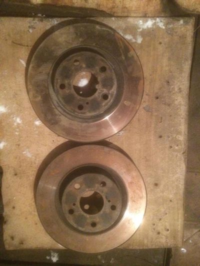 Лот: 10954295. Фото: 1. Диски тормозные toyota camry acv... Тормозная система