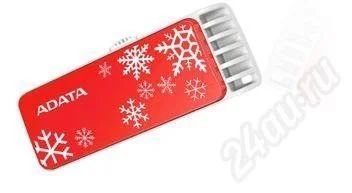 Лот: 665768. Фото: 1. Флэшка a-data 4gb usb 2.0 снежинки. USB-флеш карты