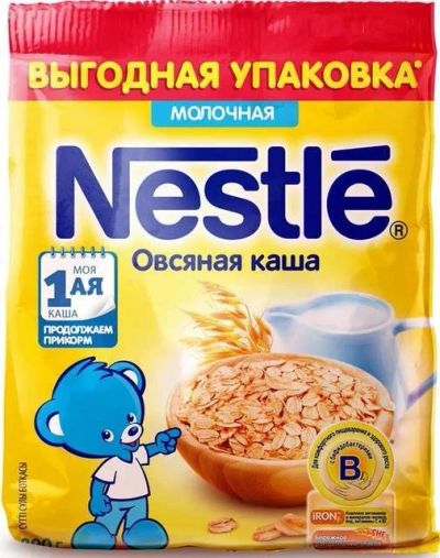 Лот: 11199021. Фото: 1. Каша молочная Nestle детское питание. Детское питание