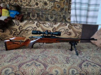 Лот: 25439372. Фото: 1. Baikal 145 Лось 10 k.308 L-550. Охотничье оружие