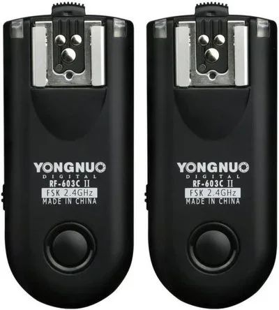 Лот: 10721925. Фото: 1. Радиосинхронизатор Yongnuo RF-603... Вспышки, осветители, рассеиватели