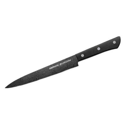 Лот: 25357175. Фото: 1. Нож для нарезки SAMURA Shadow... Столовые приборы, ножи