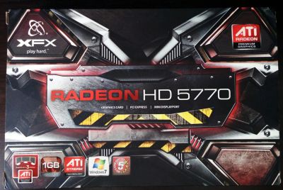 Лот: 7924374. Фото: 1. Видеокарта XFX Radeon HD 5770. Видеокарты