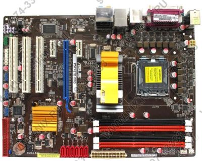 Лот: 1201115. Фото: 1. Материнская плата ASUS P5P43TD... Материнские платы