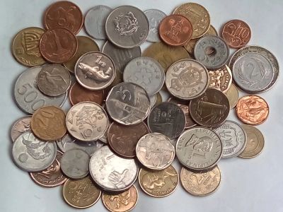 Лот: 17148085. Фото: 1. Монеты разных стран, 50 шт., Экзотика... Остальные страны