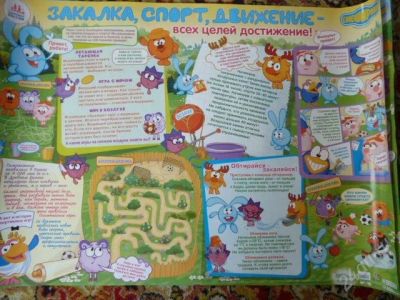 Лот: 1280111. Фото: 1. плакаты со смешариками. Другое (дети растут)