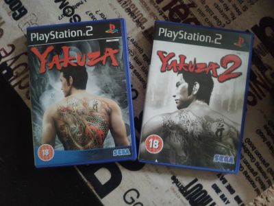 Лот: 19329059. Фото: 1. Оригинальные Yakuza для PlayStation... Игры для консолей