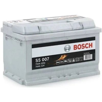 Лот: 19250946. Фото: 1. Аккумулятор BOSCH S5 007 Silver... Аккумуляторы