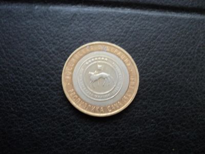 Лот: 5094065. Фото: 1. 10 рублей Саха Якутия. состояние... Россия после 1991 года