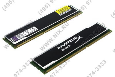 Лот: 18621855. Фото: 1. Kingston HyperX Black KHX16C9B1BK2... Оперативная память