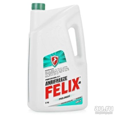 Лот: 8764973. Фото: 1. Антифриз Felix Green 5л. Масла, жидкости