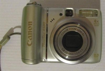 Лот: 2341287. Фото: 1. Canon PowerShot A580. Цифровые компактные