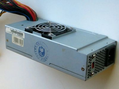 Лот: 14845146. Фото: 1. Блок питания itx 300вт PowerMan... Корпуса, блоки питания
