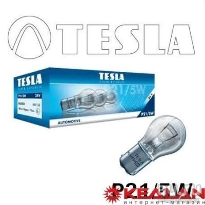 Лот: 9079394. Фото: 1. TESLA P21/5W лампа автомобильная... Электроприборы для автомобиля