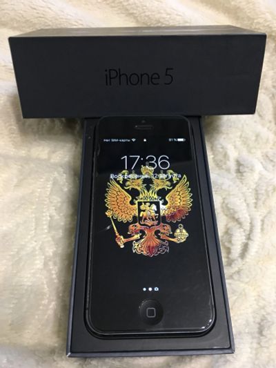 Лот: 11928689. Фото: 1. Apple iPhone 5 32GB. Смартфоны
