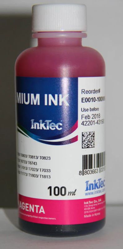 Лот: 4282096. Фото: 1. Чернила InkTec E0010-100MM Цвет... Картриджи, расходные материалы