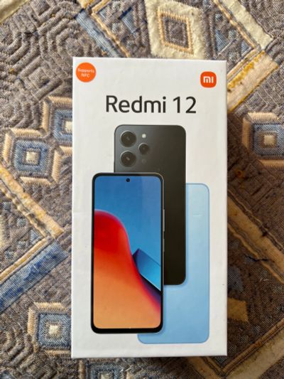 Лот: 21588493. Фото: 1. Xiaomi redmi 12 8/256 black новый... Смартфоны