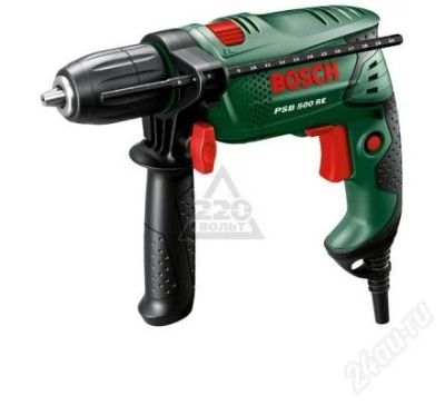 Лот: 1511546. Фото: 1. Дрель ударная PSB500RE BOSCH... Электроинструмент