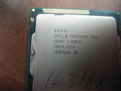 Лот: 6458897. Фото: 1. CPU процессор Intel Pentium G840... Процессоры
