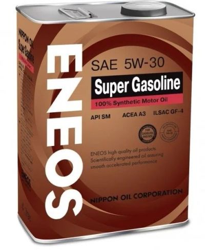 Лот: 9493786. Фото: 1. Eneos Super Gasoline 5W30 Энеос... Масла, жидкости