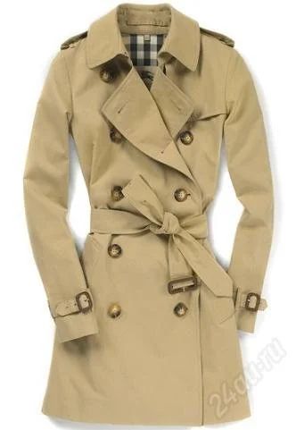 Лот: 1959176. Фото: 1. Плащ-тренч BURBERRY, размер 46. Верхняя одежда