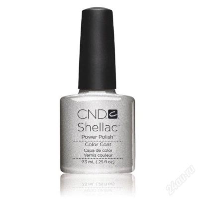 Лот: 1753357. Фото: 1. CND Shellac SILVER CHROME 0.25OZ... Другое (маникюр и педикюр)
