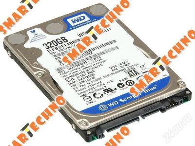 Лот: 475978. Фото: 1. Ноутбучный Винт WesternDigital... Жёсткие диски (HDD)