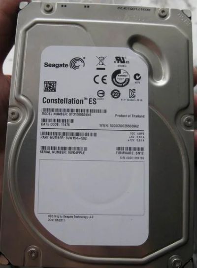 Лот: 3517988. Фото: 1. HDD 1000 Gb SATA-2 Seagate. Жёсткие диски (HDD)