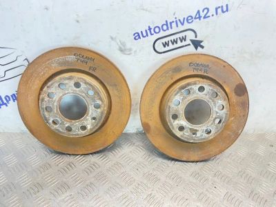 Лот: 25404433. Фото: 1. диски тормозные Skoda Octavia... Тормозная система
