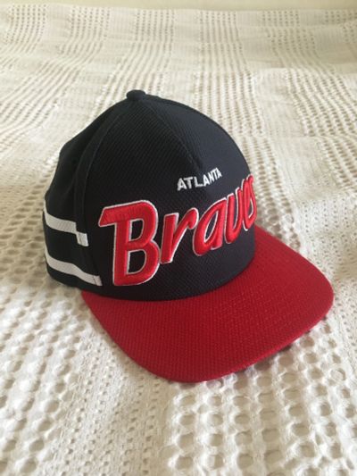 Лот: 15593410. Фото: 1. Бейсболка Atlanta Braves. Головные уборы