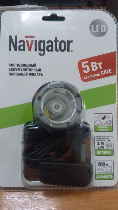 Лот: 11320755. Фото: 1. Фонарь светодиодный аккумуляторный... Фонарики