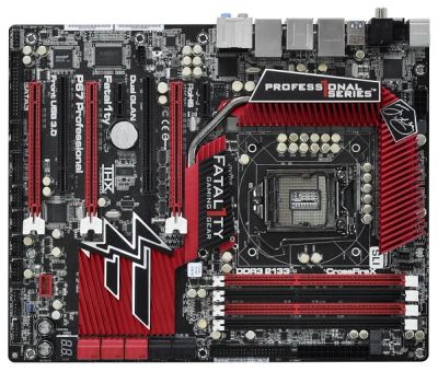 Лот: 8195453. Фото: 1. asrock fatal1ty p67 professional. Материнские платы