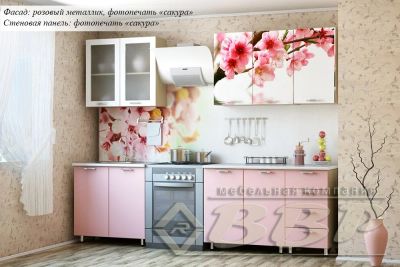 Лот: 9690648. Фото: 1. Кухонный гарнитур Сакура МДФ фотопечать... Кухонные гарнитуры