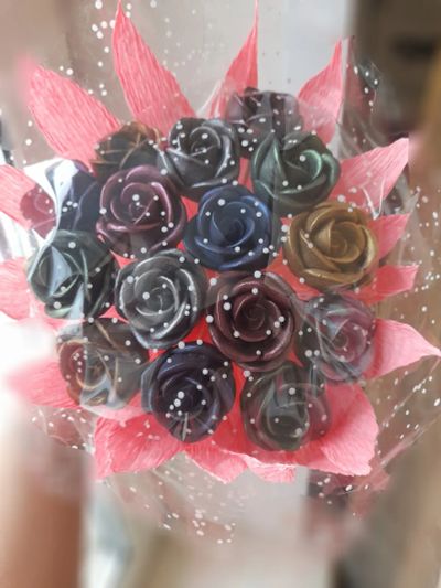 Лот: 19644269. Фото: 1. Шоколадные цветы, розы из шоколада. Сувенирные мелочи