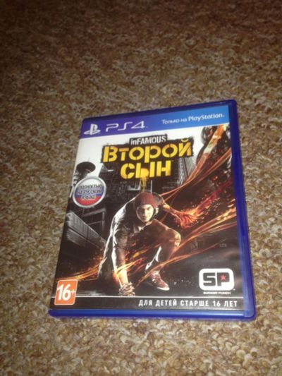 Лот: 9790269. Фото: 1. Игра ps4 infamous второй сын. Игры для консолей