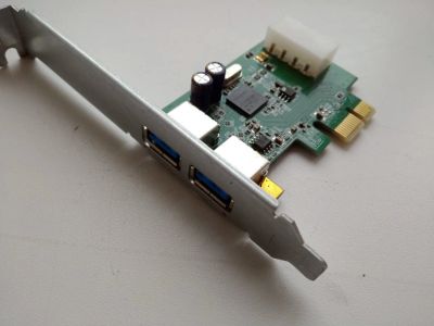 Лот: 14155270. Фото: 1. Контроллер PCI-E NEC (uPD720200F1... Платы расширения, контроллеры, доп. порты