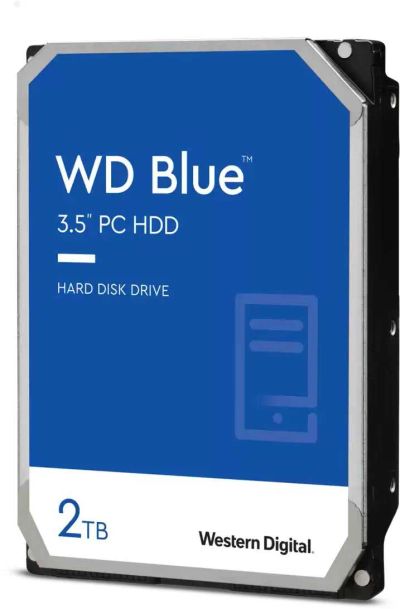 Лот: 20276377. Фото: 1. Жесткий диск 2Tb WD Blue (3.5... Жёсткие диски (HDD)