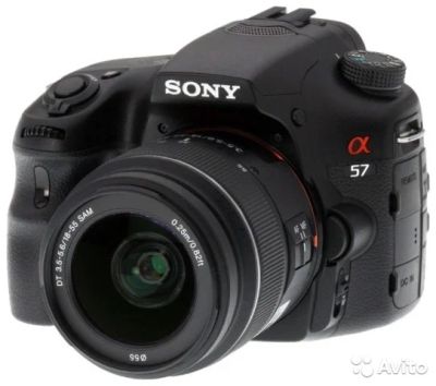 Лот: 7008041. Фото: 1. Sony Alpha SLT-A57. Цифровые зеркальные