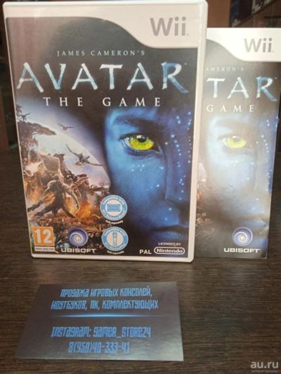Лот: 17964623. Фото: 1. Avatar: The Game. Аватар. Лицензионный... Игры для консолей